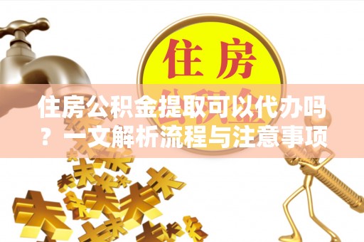 巴州住房公积金提取可以代办吗？一文解析流程与注意事项