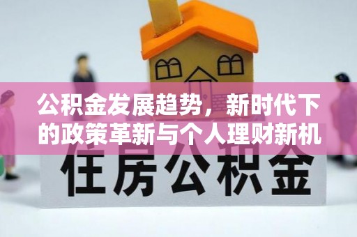巴州公积金发展趋势，新时代下的政策革新与个人理财新机遇