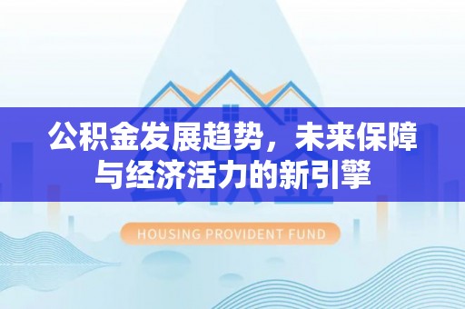 巴州公积金发展趋势，未来保障与经济活力的新引擎