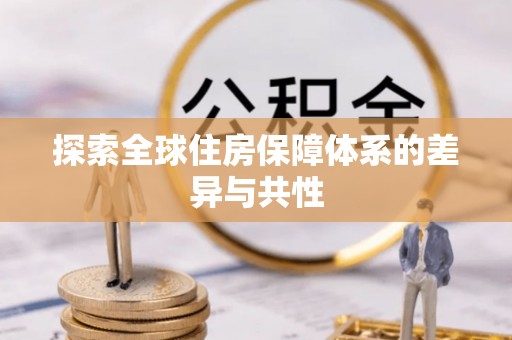 巴州探索全球住房保障体系的差异与共性
